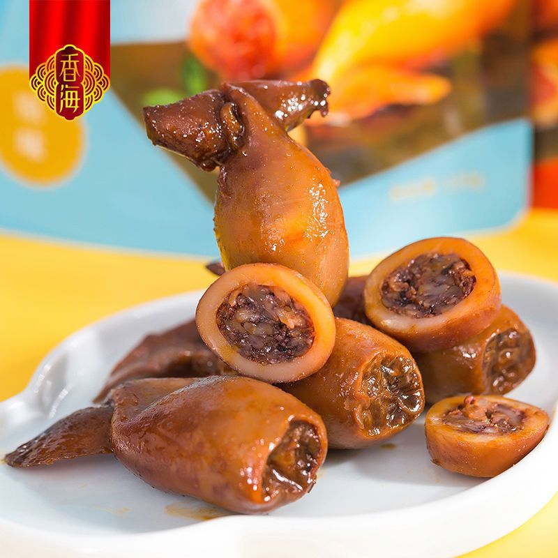 香海新品鱿鱼仔120g袋装香辣小鱿鱼须整只即食海味零食小吃海鲜批发 尝鲜装120g香辣味