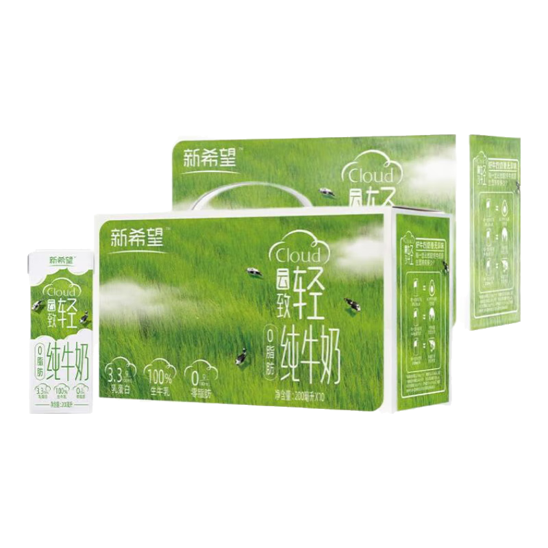 ���ڲ�������ϣ�� ���¸߸ƴ�ţ�� 200ml*20�� ������0֬��ţ��10��*2�� 12������ 39.9Ԫ(����ȯ)