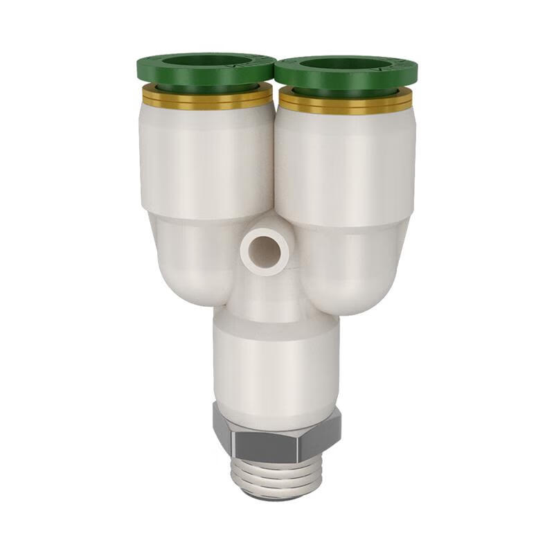 纽曼克 气管快速接头y型外螺纹三通 px12-01