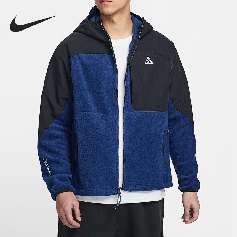 耐克（NIKE）/ACG Wolf Tree Plus 男士摇粒绒外套 HJ2459-010 XS