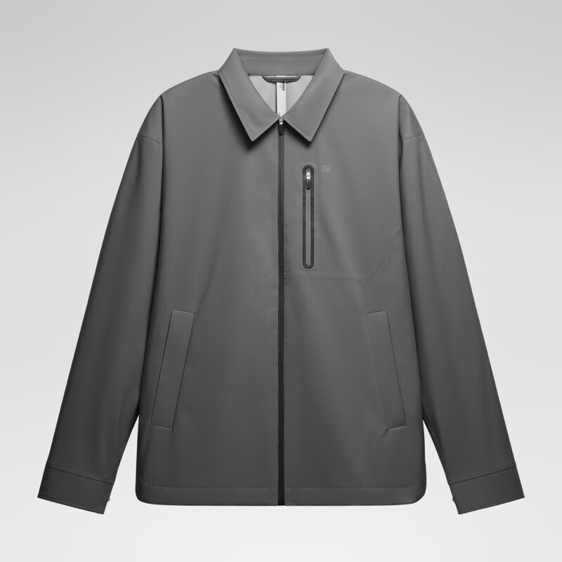 蕉内（Bananain）氧气男士夹克外套宽松防风防雨春季休闲百搭男装户外运动 岩石灰 L