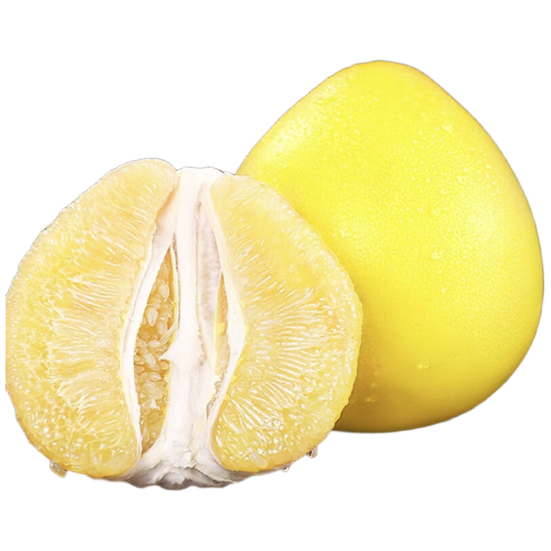 京鲜生 福建琯溪白心蜜柚 4斤装 单果1.5斤起 生鲜水果 源头直发包邮