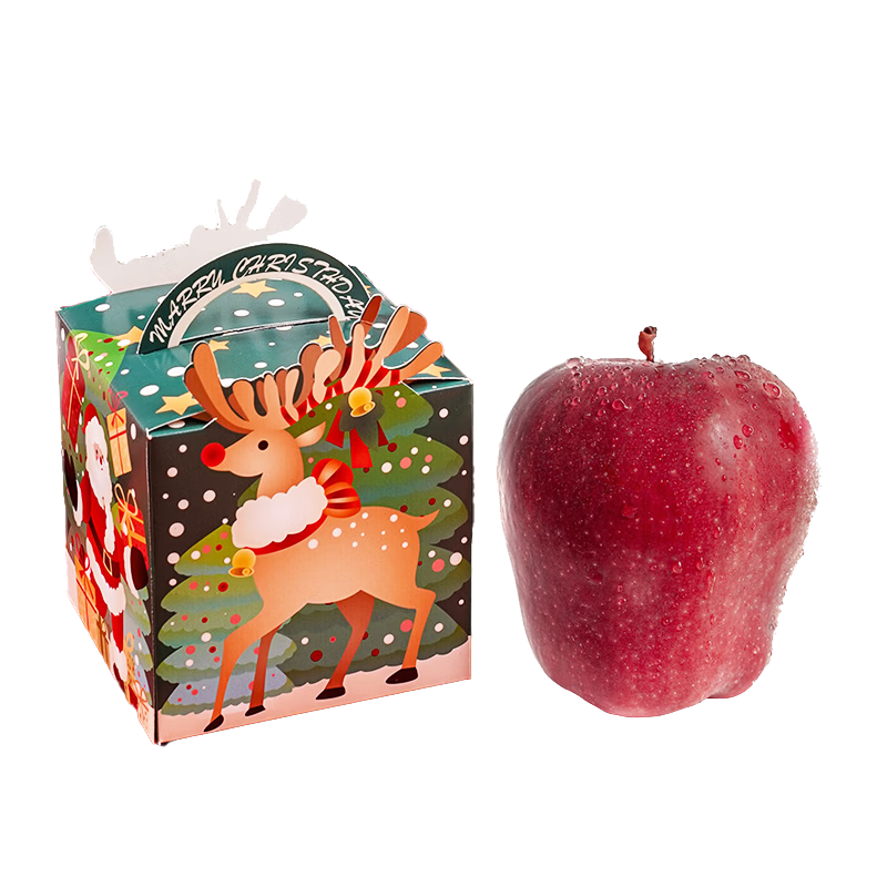 京鲜生 平安果 单枚 单果260g+ 生鲜水果源头直发