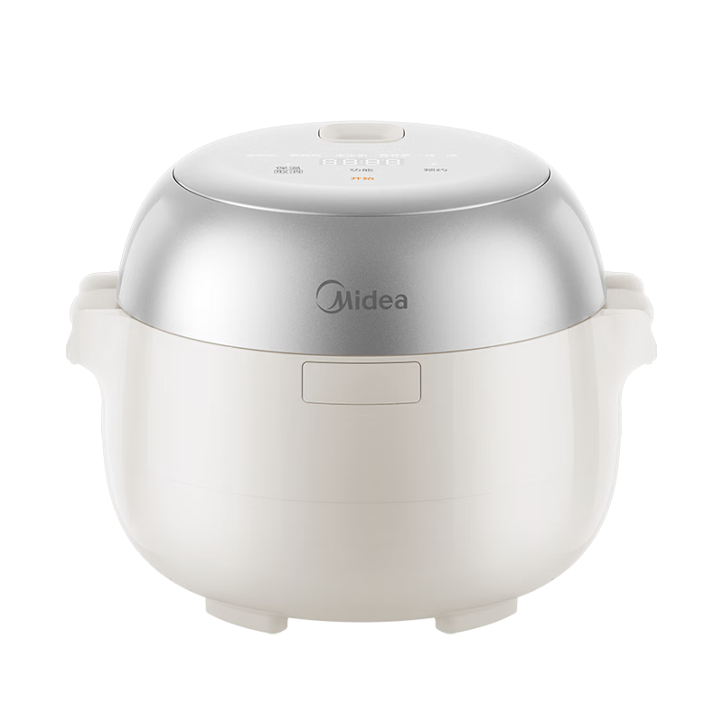 美的（Midea）电饭煲电饭锅小型迷你家用1-2人小容量智能预约多功能煲汤小米粥2L小饭煲品牌官方以旧换新RC208