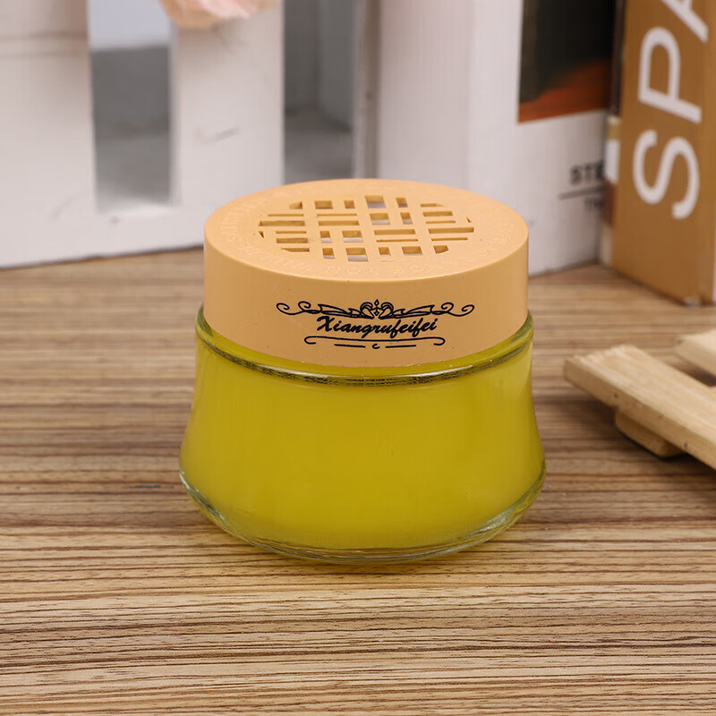 其他汽车香薰摆件车载香水室内香薰清新剂持久留香固体香膏 味道随机