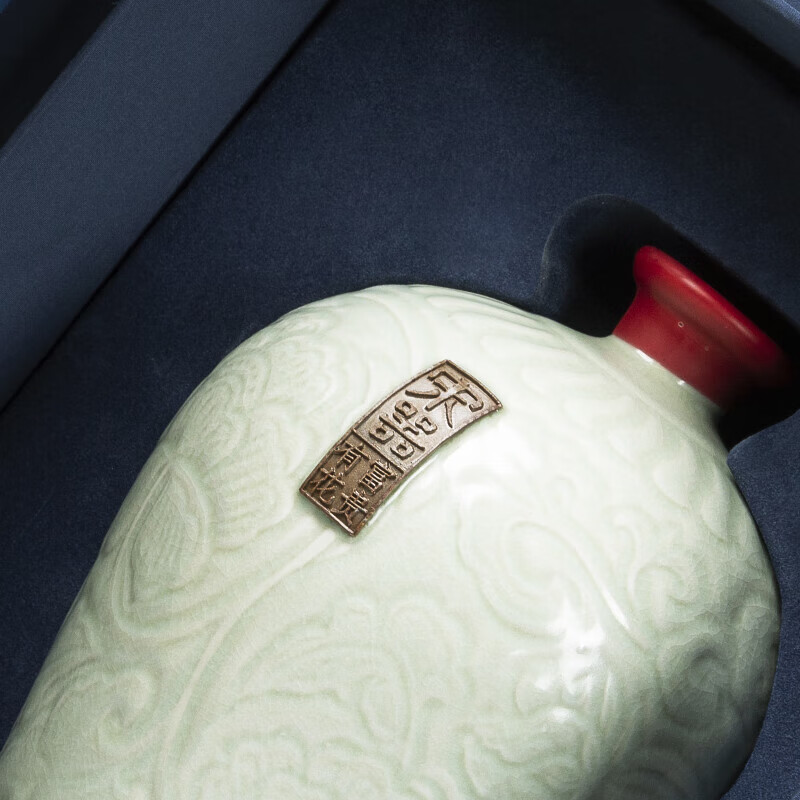 鉴湖酒坊古越龙山绍兴黄酒宋器 30年原酒1996年老酒半干型花雕酒高端商务  富贵有花 2.5L 2瓶 整箱装