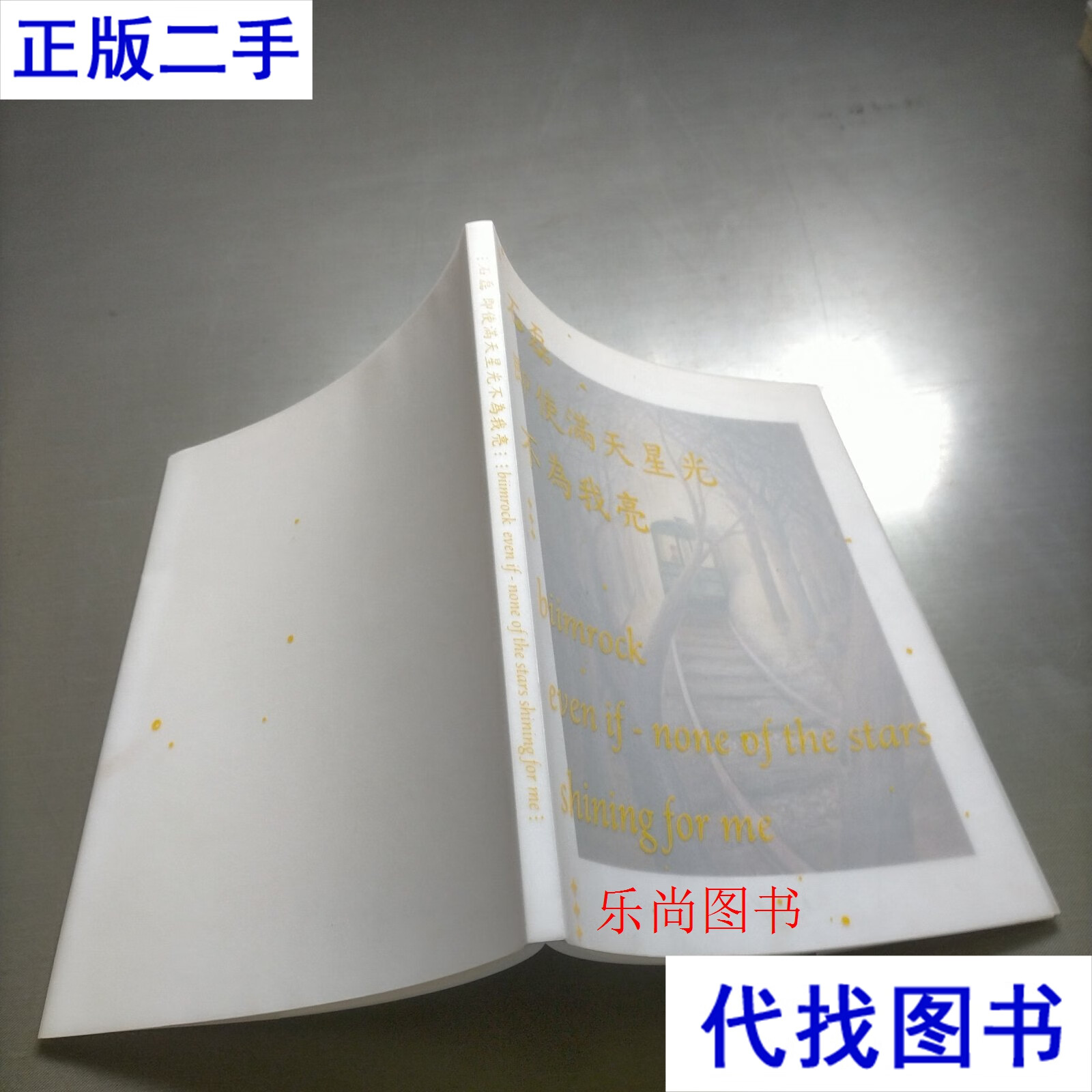 石磊 即使满天星光不为我亮 石磊 不详二手书