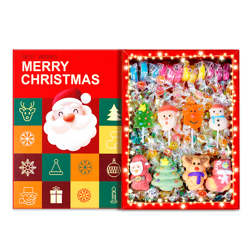 金稻谷 新年糖果礼盒 264g 休闲解馋 零食大礼包 新年礼物 喜糖 年货