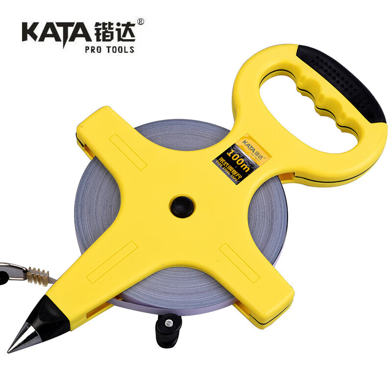 鍇達(dá)（KELTONN）30米100米手提式架式鋼卷尺十字長卷尺工程尺量地插尺KT32600 30米/KT3230A