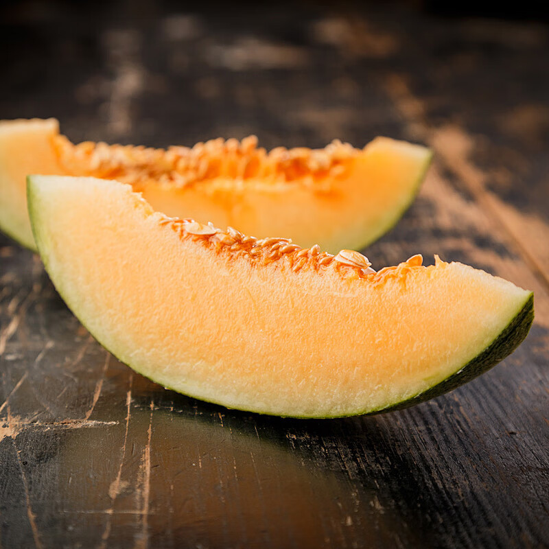 京鲜匠海南新鲜哈密瓜 晓蜜25号西州蜜瓜脆甜多汁 新鲜水果生鲜产地直发 净4.5-5斤精品果
