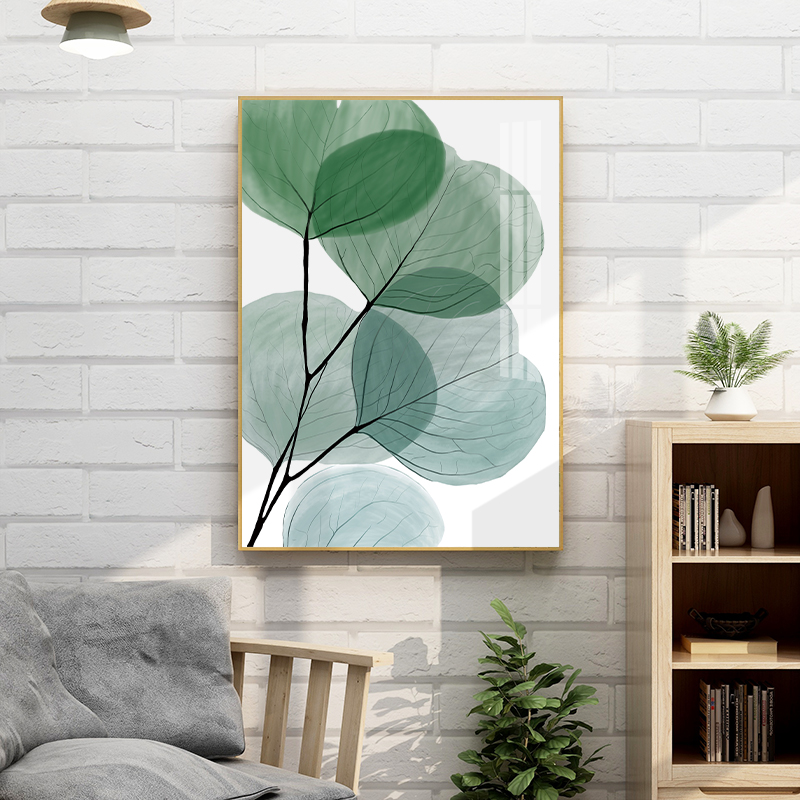 生生不息(默认金色框 3厘米厚) 烤瓷画-30x40厘米