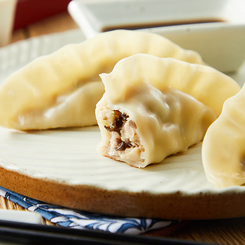 峻阳兄弟（JUNYANG BROTHER）霸饺子王水饺猪肉菌菇三鲜350g*5包蒸煎饺学生早餐宵夜半成品速食 霸饺子菌菇三鲜350克*5包