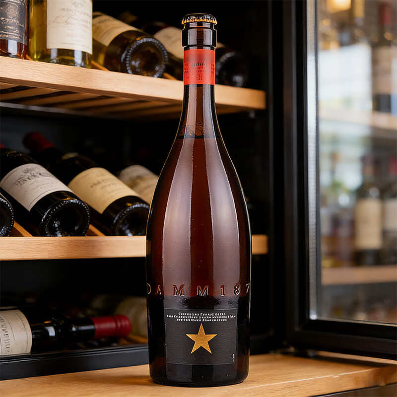 艾帝达姆西班牙进口大星啤酒精酿小麦白啤过节送礼 750mL 12瓶 【西班牙进口】