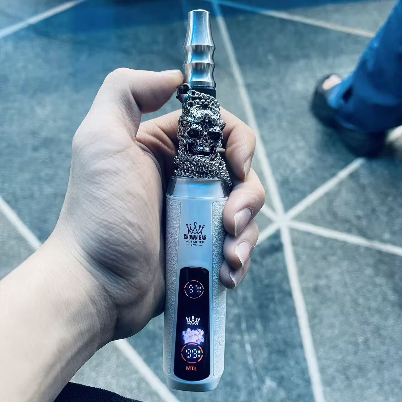 阿拉伯水烟全套酒吧阿尔法赫水烟KTV单管AIFakher水烟筒 多色 纯白 1支 京东折扣/优惠券