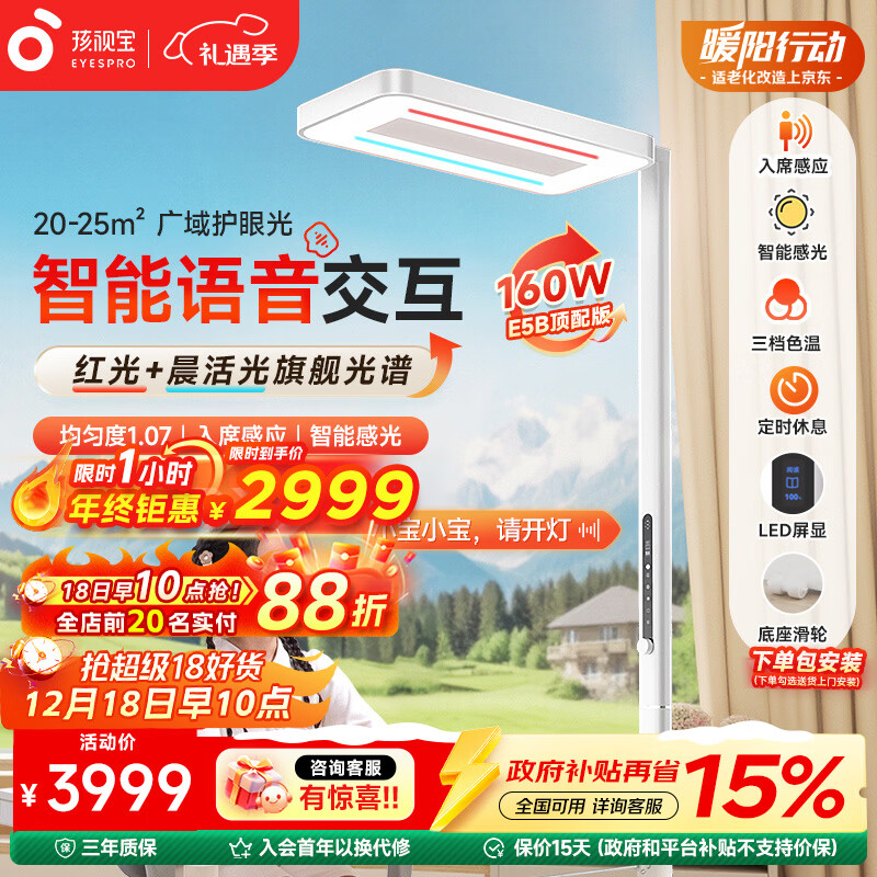 孩视灯家用落地大路灯E5-160W-R