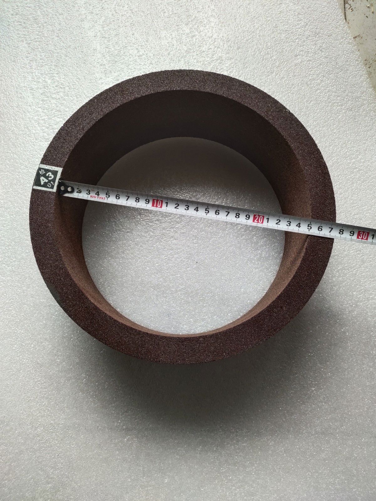 接运猫筒形砂轮300100250磨锋钢刀具砂轮立磨筒形砂轮7475磨旋切刀