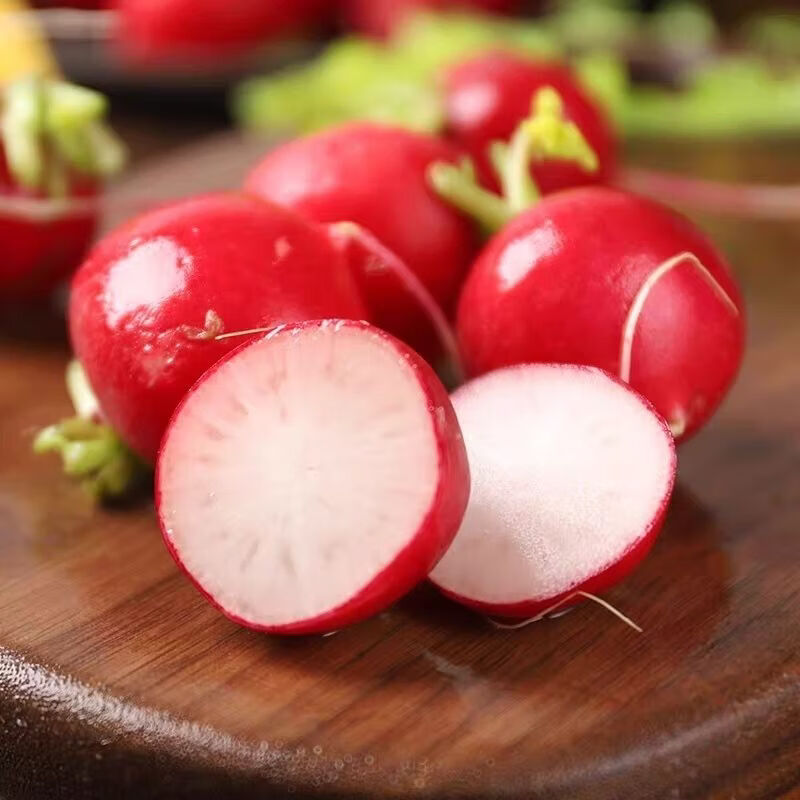 南宁产地直供樱桃萝卜新鲜红皮水果小萝卜生吃健康沙拉水果萝卜 净重9斤