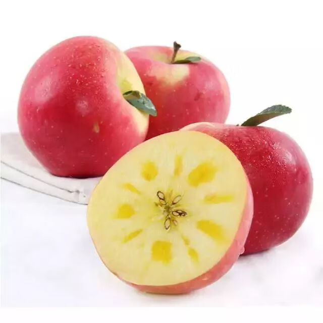 疆域采虹正宗新疆冰糖心苹果水果时令糖心红富士丑苹果生鲜整箱 精选15-18枚实惠小果 单果约90g+