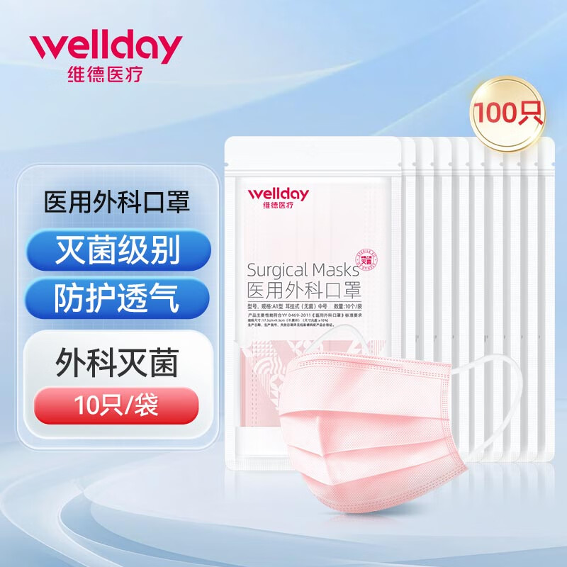 ά£WELLDAYҽƿᱡ͸Ҷʽů͸ ɫ100ֻ 15.8Ԫ