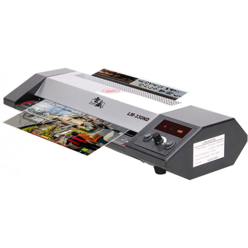 雷盛（rayson）塑封機商用過塑機辦公封塑機家用塑封膜330ND塑封機照片封膜機A3過膠機A4壓膜機卡片過塑膜相片過 LM-330ND(A3，數(shù)字控溫)