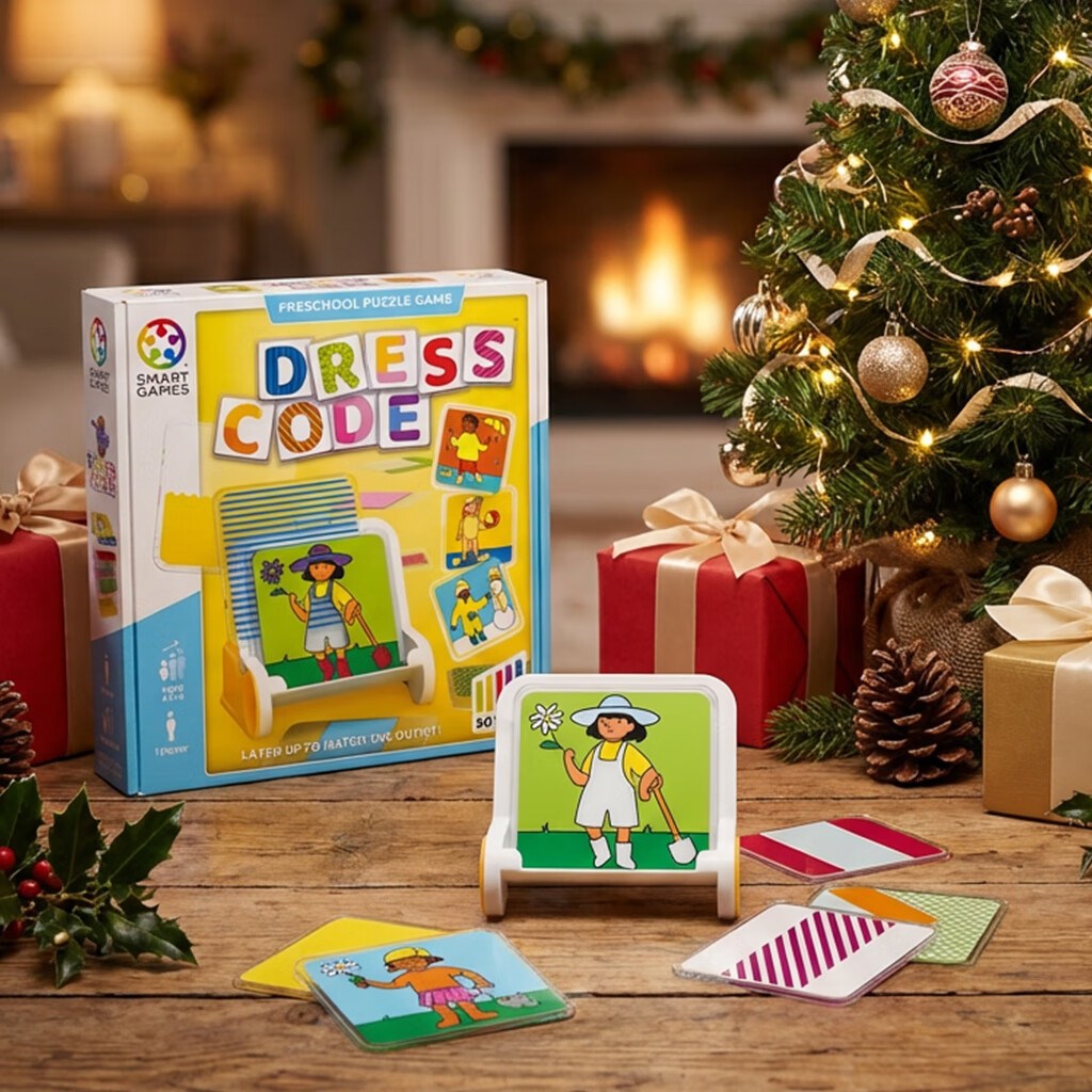 SMART GAMES穿搭密码 儿童益智玩具创意拼图桌游 幼儿园女童开学礼物 4岁+