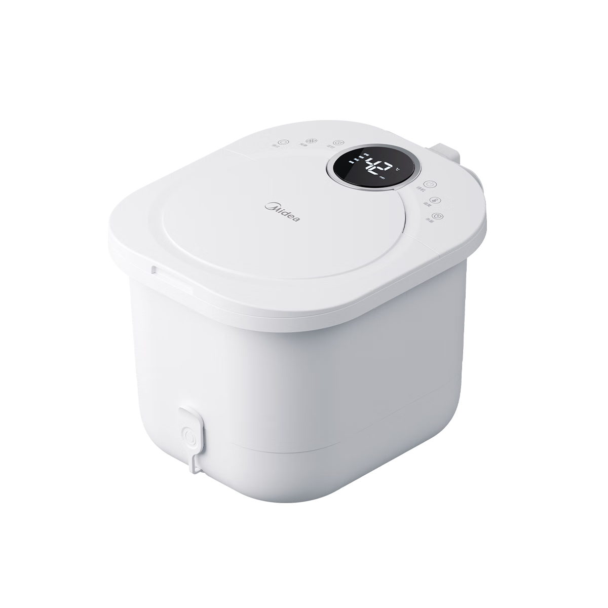 美的（Midea）泡脚桶电动按摩足浴盆加热恒温足疗按摩器洗脚盆熏泡按摩三八节礼物生日送长辈父母女友实用ZL206