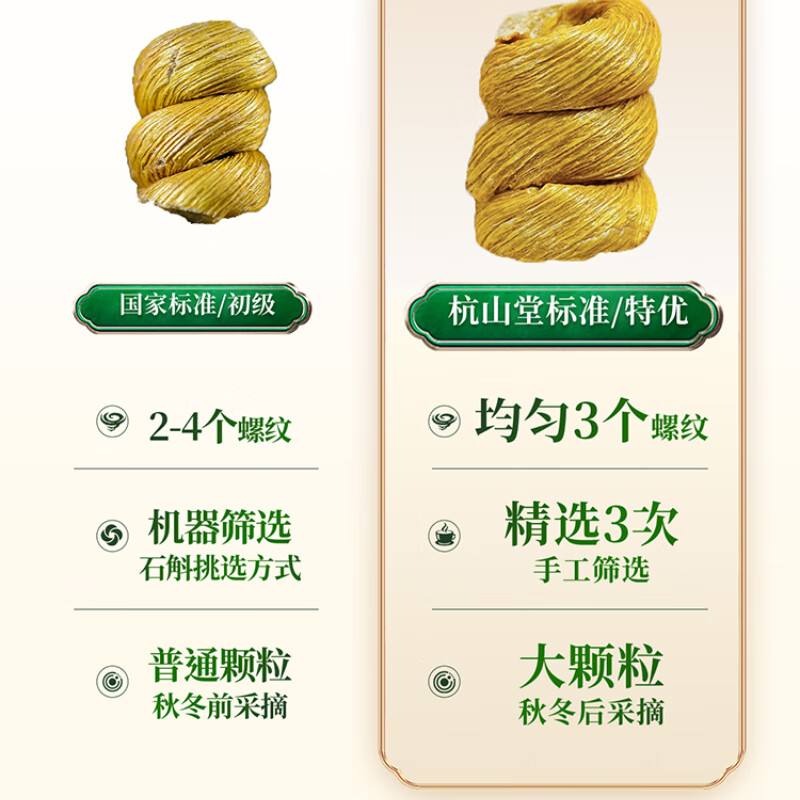 杭山堂正品霍山铁皮石斛粉鲜条干条中药材枫斗养生茶礼盒装官方旗舰店 250克 搭配【新会10年老陈皮100克】0利润