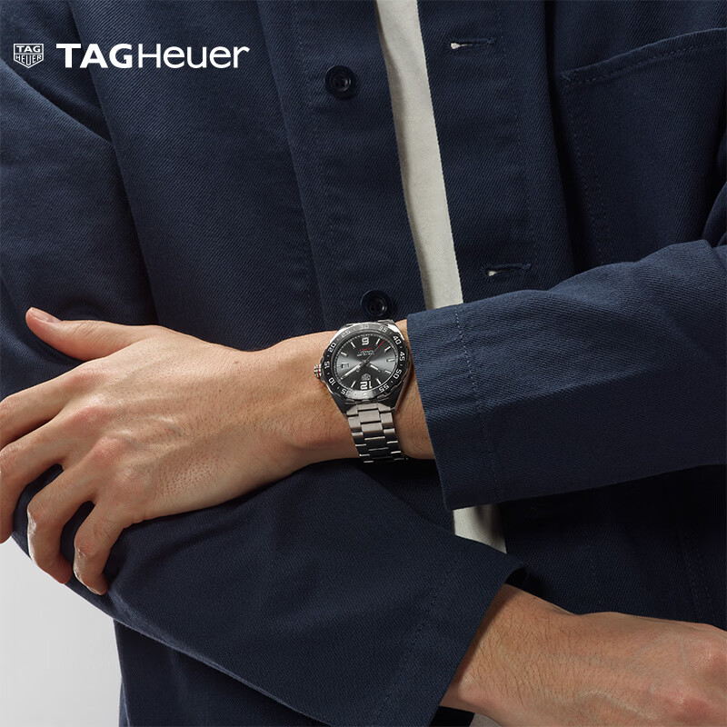 泰格豪雅TAG Heuer瑞士手表F1系列赛车运动烟灰机械男士日历腕表 WAZ2011.BA0842