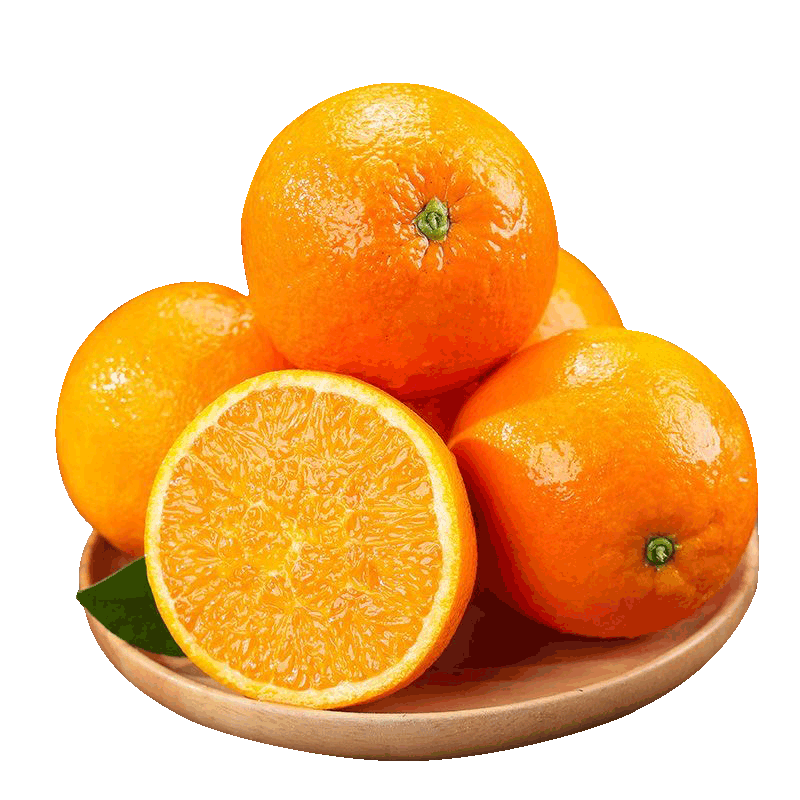 荆八宝 正宗湖北纽荷尔脐橙 当季橙子新鲜水果生鲜整箱批发 胜赣南脐橙 精选大果65-85mm(产地直发丨新鲜现摘) 带箱9-10斤(净重8.5-9斤)