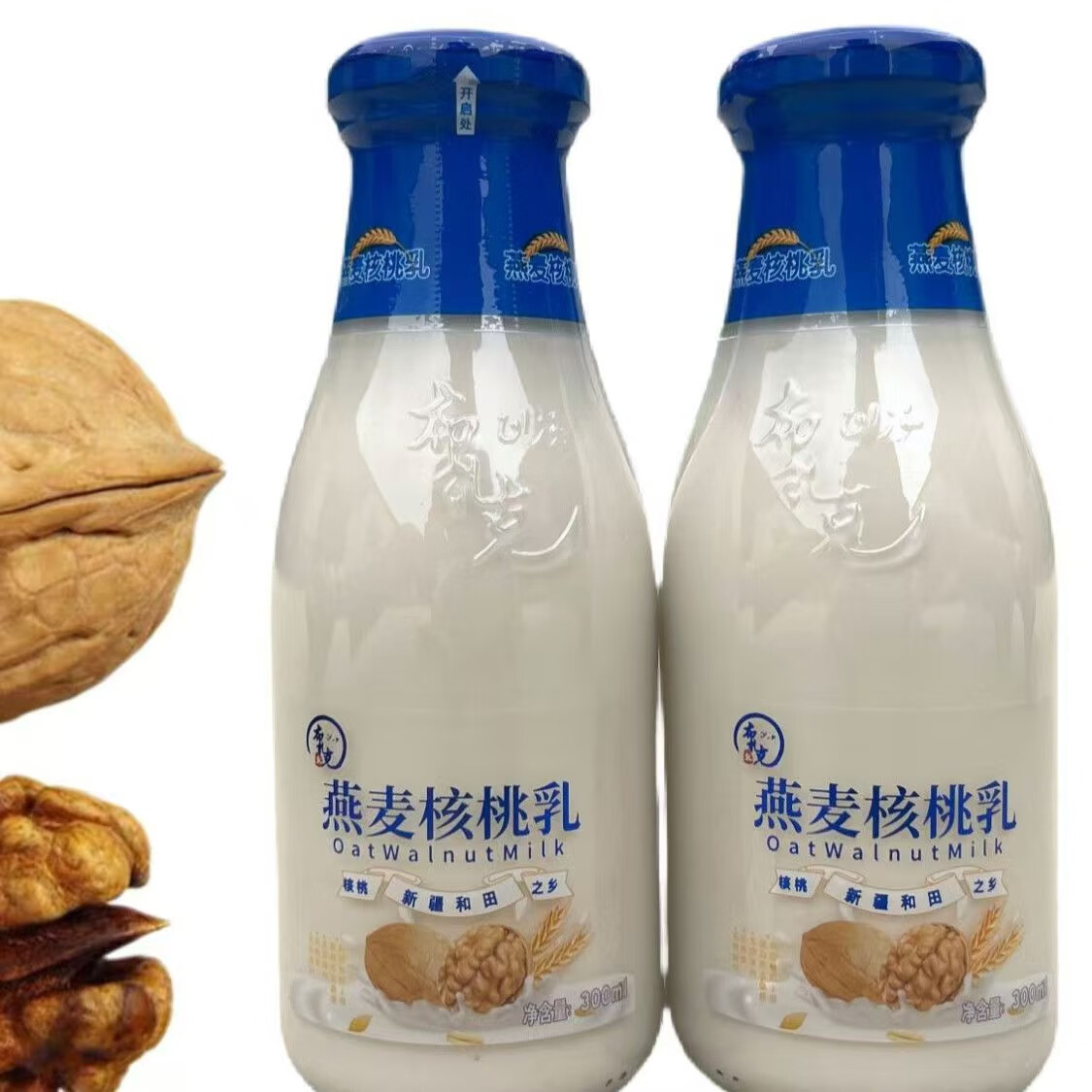 布扎克新疆特产布扎克燕麦核桃乳300ml营养早餐0添加防腐剂饮品 300mL*10瓶