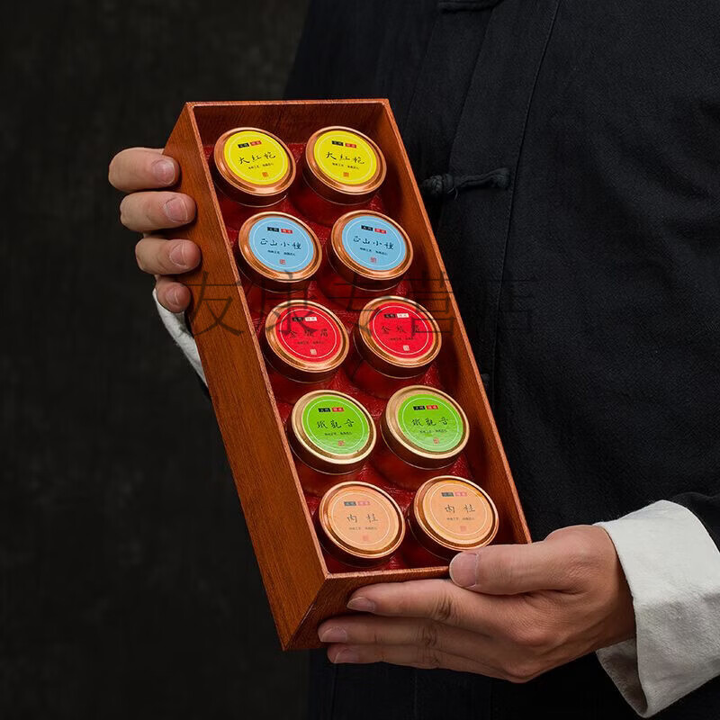 冰岛红龙珠豪礼茶叶礼盒装大红袍冰岛龙珠八大名茶组合过年过节 288·g