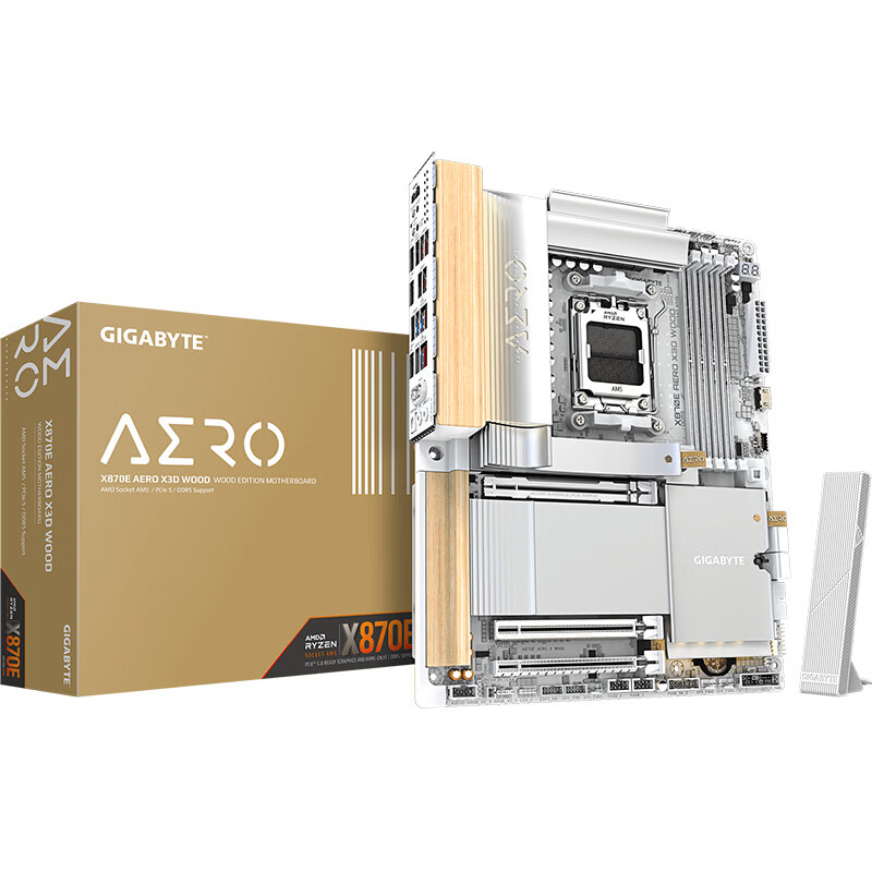 技嘉 悟系列X870E AERO X3D WOOD WIFI7 DDR5 图 6