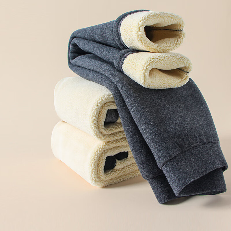 米丁堡（MIDINFORT）女童打底裤保暖加绒加厚白色秋冬款儿童裤子外穿长裤无骨紧身裤儿 白色【加绒特厚】 110 码 建身高【95-105cm】