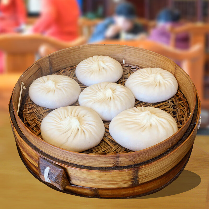 风马牛【正宗】蟹黄汤包6盒靖江蟹粉大包子特色早餐儿童面点 年货送礼 【爆款】蟹黄大汤包120g×6袋