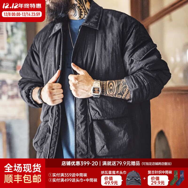 ���ǹ�װ��ʽ���ŷ���ȾM65��װ�п����챣ůӲ���޷��������ﶬ ���ɫ ����ʿ����/�ް��п�2025���¿�/�·���װ������ M