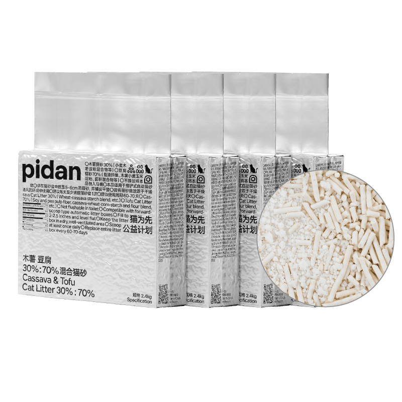 pidanľ������èɰ è��ľ����϶���èɰ��Ӫǿ����������2.4kg*4�� 59.32Ԫ