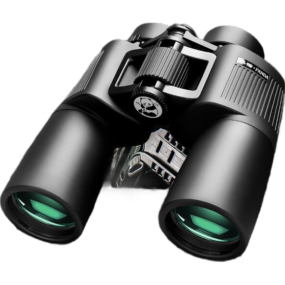 熊貓（PANDA）雙筒望遠鏡高倍高清微光夜視充氮防水戶外觀鳥尋蜂保羅50獵影 獵影HD12×50+1.4M支架+轉接器+拍照夾