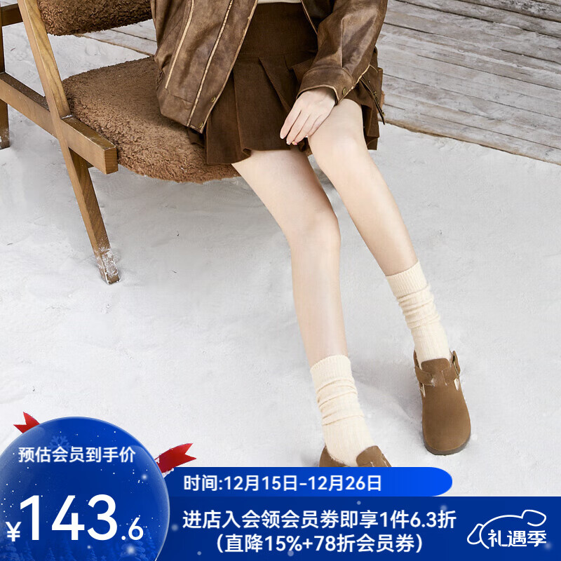 ������ײ���ЬŮ����2025�¿�������⴩һ�ŵŲ���ѩ��Ь��Ь ����ɫ 35 74.92Ԫ