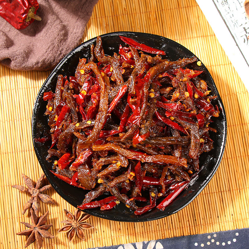 冷吃牛肉120g四川特产网红零食麻辣牛肉干餐饮酒吧ktv宵夜批发 冷吃牛