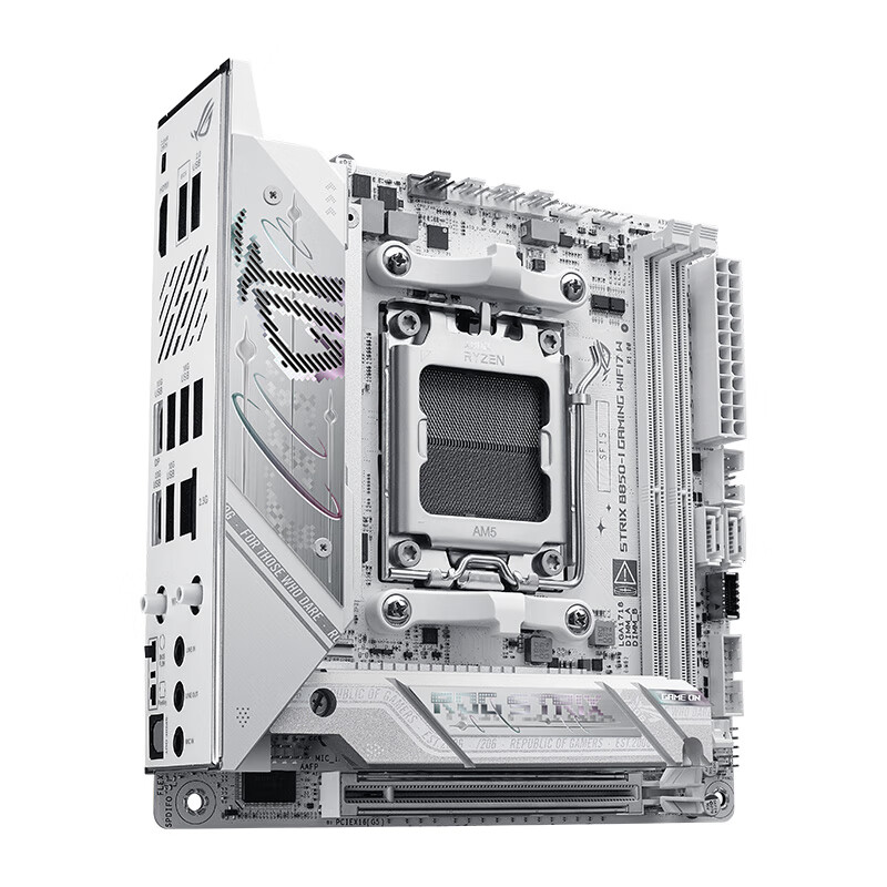 华硕 ROG STRIX B850-I GAMING WIFI7 W 迷你吹雪 图 9