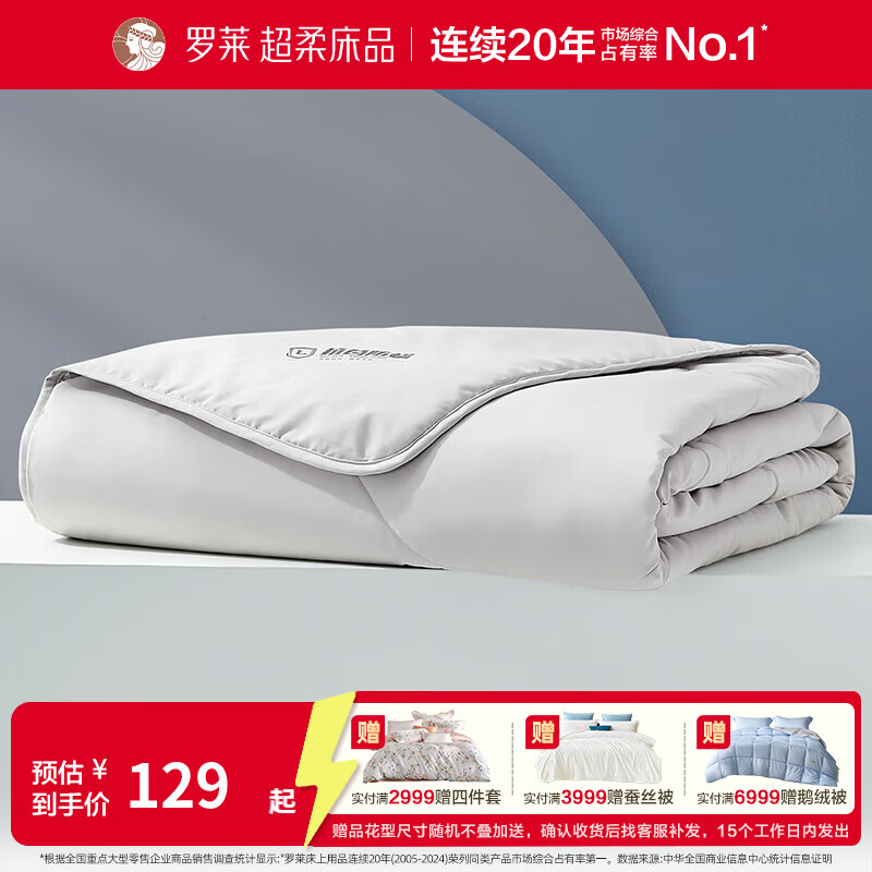 �����ҷ��������ӿ�ˮϴ�յ����׷���˯��˫�˿�����о ��A�࿹��+��ˮϴ������� 200*230cm �ı�(24��C����) 139Ԫ