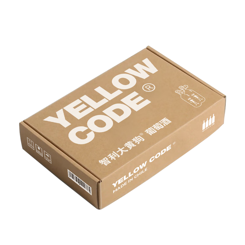 大黄狗智利进口中央山谷产区大黄狗mini四联包葡萄酒 187.5ml (西拉2支+长相思2支)*4瓶装