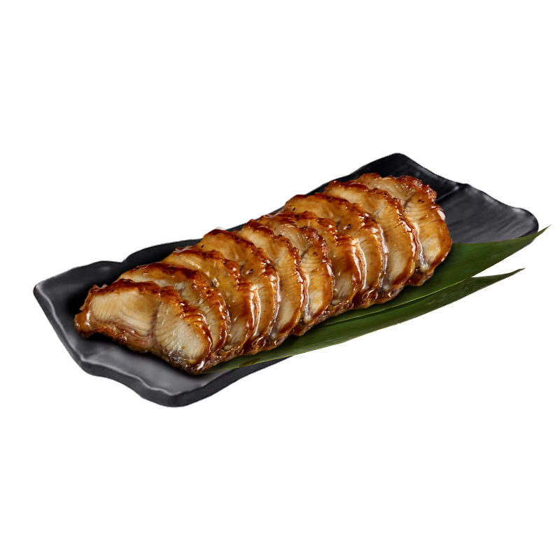 朕宅日式蒲烧鳗鱼切片100g 烤鳗鱼段 加热即食快手菜
