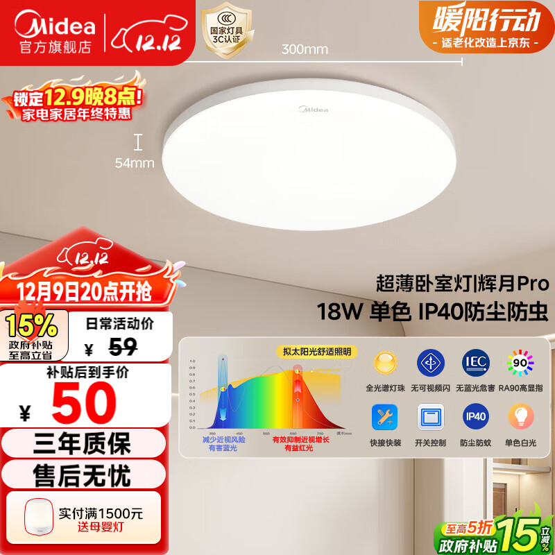 ģMidealedҵƲι̨18߻ȫ 50.15Ԫ