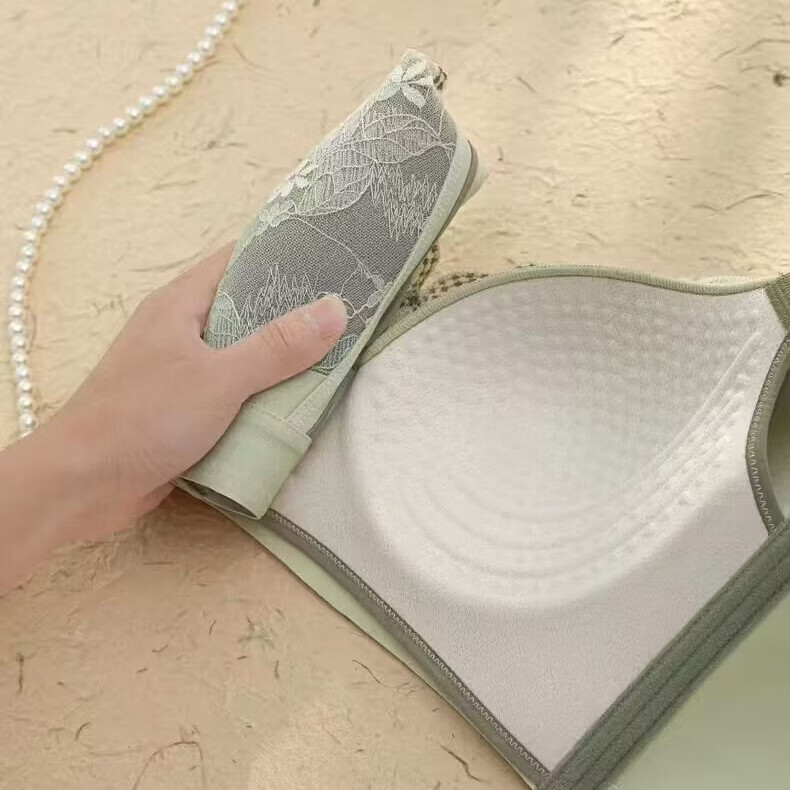 黛思侬(Daisinong)大码调整型内衣薄款无钢圈定型收副乳防下垂聚拢文胸 肤色 105C 46/105CD