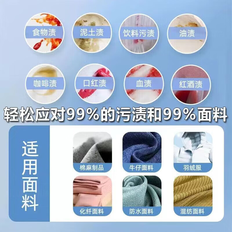 AILUKI日本衣物去油污湿巾不伤衣免手洗应急去污纸装随身携带方便冲锋衣 3盒装-60片【实用装】