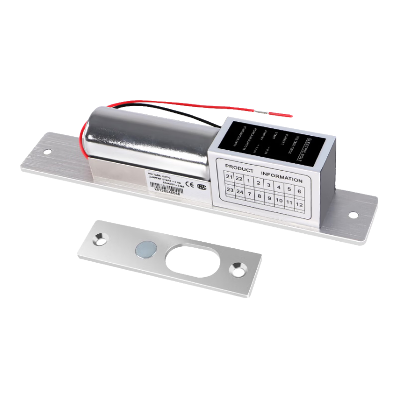 ZUCON电插锁常温电插锁203D门控插销锁玻璃门木门铁门门禁锁 电插锁(低温2线)