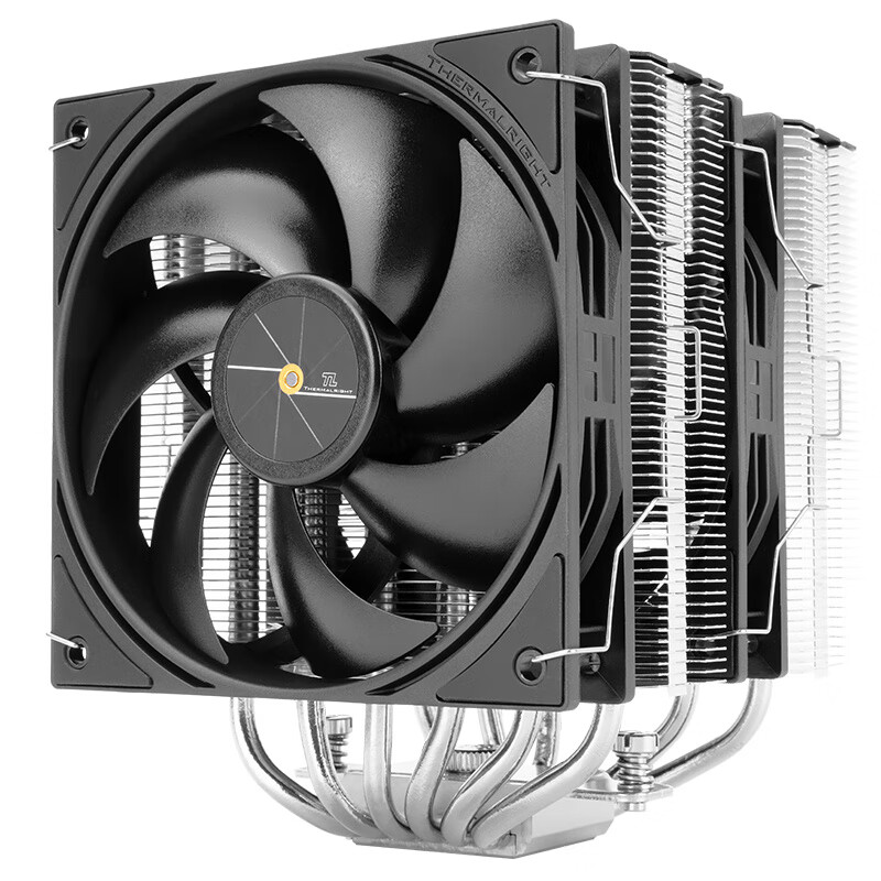 thermalright(利民) 绝双刺客 双塔六热管CPU风冷散热器 PA120 SE V3【黑色无光】P12风扇