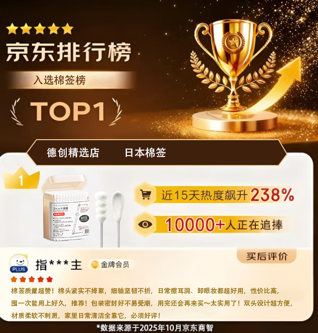 BIBK日本品质日本棉签掏耳朵专用医用无菌家用挖耳勺粘大人螺旋儿童双 【96%人选择】升级纸轴棉棒耳勺白色2盒200支 【升级纸轴棉棒耳勺-O痛挖耳】