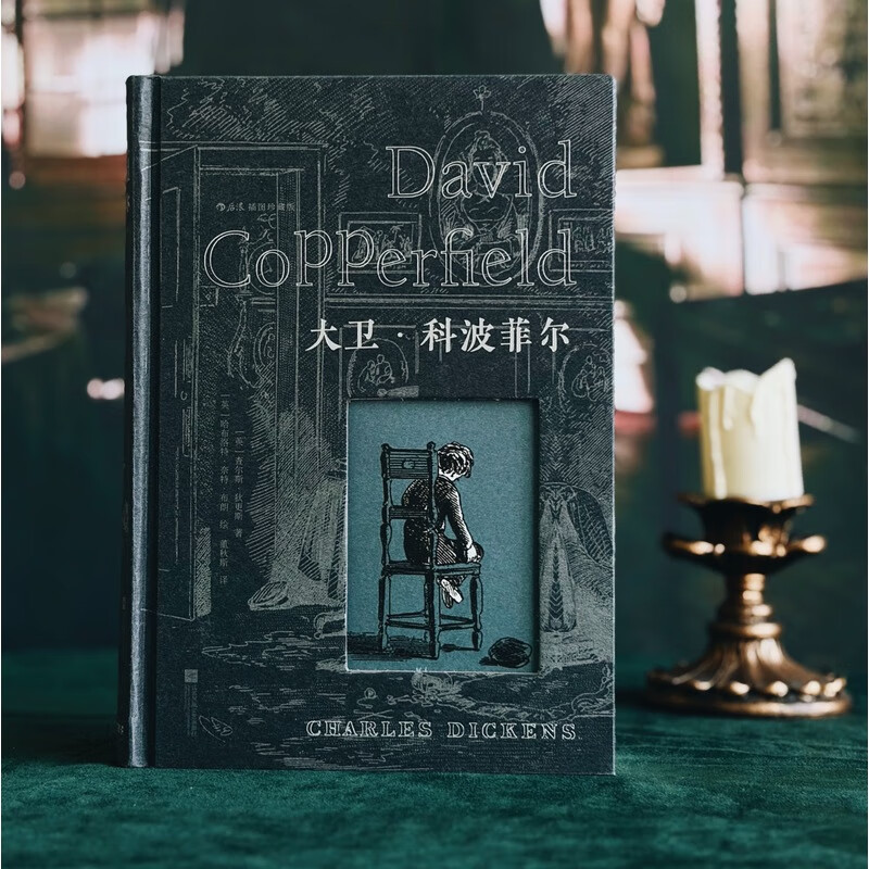 大卫·科波菲尔 插图珍藏版 后浪 狄更斯 现实主义名著 董秋斯权威译本 全套原版插画 精装镂空烫银封面 赠藏书票 当当